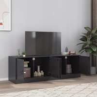  TV Cabinets 2pcs Black 67x39x44 cm Steel
