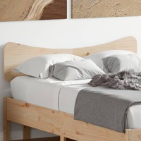  Headboard 135 cm Solid Wood Pine