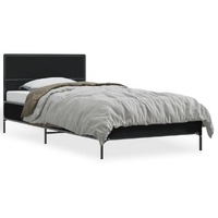  Bed Frame without Mattress Black 90x190 cm