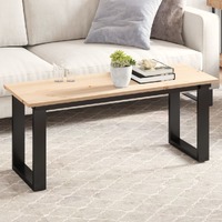  Table Top 110x40x1.7 cm Rectangular Solid Wood Pine