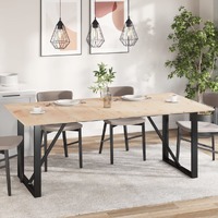  Table Tops 4 pcs 100x50x1.7 cm Rectangular Solid Wood Pine