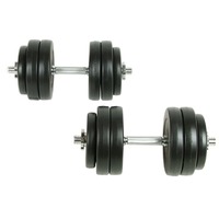  Dumbbell Set 18 Piece 2 pcs 30 kg