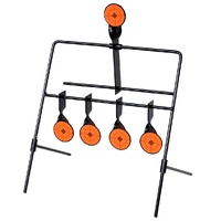  Auto Reset Rotating Shooting Target with 4 + 1 Targets