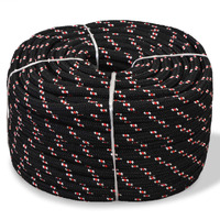  Marine Rope Polypropylene 8 mm 100 m Black