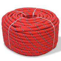  Marine Rope Polypropylene 8 mm 100 m Red