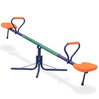  360-Degree Rotating Seesaw Orange
