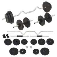  Barbell and Dumbbell Set 30 kg