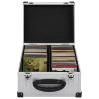  CD Case for 40 CDs Aluminium ABS Silver