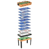  15-in-1 Multi Game Table 121x61x82 cm Maple