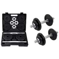  15 Piece Dumbbell set 20 kg Cast Iron