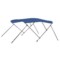  3 Bow Bimini Top Blue 183x140x137 cm