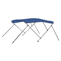  3 Bow Bimini Top Blue 183x160x137 cm
