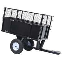  Tipping Trailer for Lawn Mower 150 kg Load