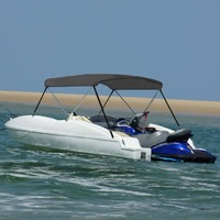  2 Bow Bimini Top Anthracite 150x120x110 cm