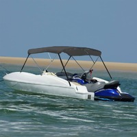  3 Bow Bimini Top Anthracite 183x160x137 cm