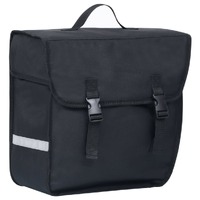  Single Bicycle Bag for Pannier Rack Waterproof 21 L Black