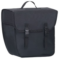  Single Bicycle Bag for Pannier Rack Waterproof 21 L Black