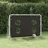  Soccer Goal Training Net Steel 184x61x122 cm