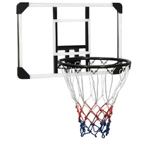  Basketball Backboard Transparent 71x45x2.5 cm Polycarbonate