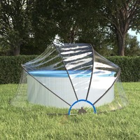 Pool Dome Round 315x158 cm PVC