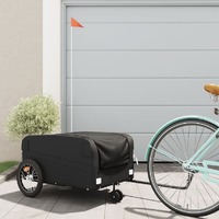  Bike Trailer Black 45 kg Iron
