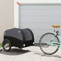  Bike Trailer Black 45 kg Iron