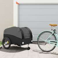  Bike Trailer Black 45 kg Iron