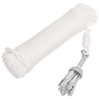  Folding Anchor with Rope Silver 0.7 kg Hot Dip Galvanized Cast Iron