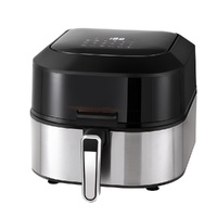 Devanti 5.5L Air Fryer &amp; Grill LCD Fryers 1500W