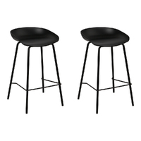 Artiss 2x Bar Stools Kitchen Counter Stools Metal