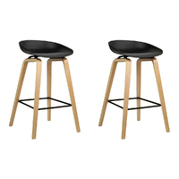 Artiss 2x Bar Stools Wooden