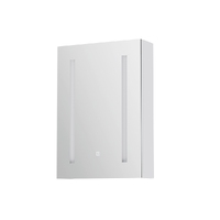 Bathroom Mirror Cabinet LED 500x720mm Medicine Wall Storage