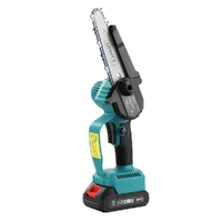 Giantz 6&quot; Mini Cordless Electric Chainsaw Rechargeable Wood Cutter