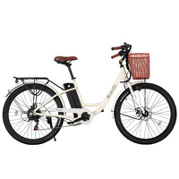 Everfit 26&quot; Electric Bike City Bicycle eBike e-Bike Commuter w/ Battery WH