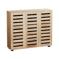 Artiss Shoe Rack Cabinet 30 Pairs Adjustable Shelf