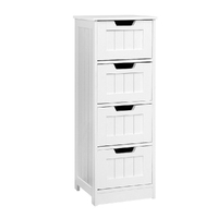 Artiss 4 Chest of Drawers - LEESA White