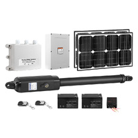Lockmaster Single Swing Gate Opener 600KG 40W Solar Panel