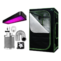 Greenfingers Grow Tent Light Kit 120x120x200CM 2000W LED 6&quot; Vent Fan,Greenfingers Grow Tent Light Kit LED 2000W Full Spectrum 6&quot; Vent 120x120x200CM
