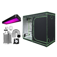 Greenfingers Grow Tent Light Kit 240x120x200CM 2000W LED 6&quot; Vent Fan,Greenfingers Grow Tent Light Kit LED 2000W Full Spectrum 6&quot; Vent 240x120x200CM