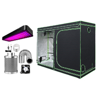 Greenfingers Grow Tent Light Kit 280x140x200CM 2000W LED 6&quot; Vent Fan,Greenfingers Grow Tent Light Kit LED 2000W Full Spectrum 6&quot; Vent 280x140x200CM