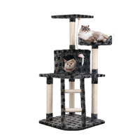 i.Pet Cat Tree 120cm Tower Scratching Post Scratcher Trees Bed Wood Condo Toys Bed