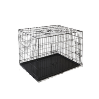 i.Pet 42&quot; Dog Cage Crate Large Kennel 3 Doors