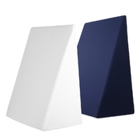 Giselle Bedding Wedge Pillow White &amp; Blue