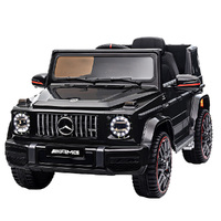 Kids Electric Ride On Car Mercedes-Benz Licensed AMG G63 Toy Cars Remote Black