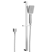 Handheld Shower Head Set 3.1&#39;&#39; High Pressure Silver