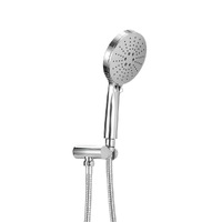 Handheld Shower Head Holder 4.7&#39;&#39; High Pressure Silver