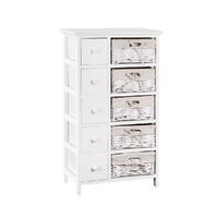Artiss 5 Chest of Drawers with 5 Baskets - MAY