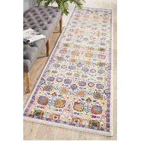 Babylon 206 Multi Runner by Rug Culture - 400X80CM - RUNNER