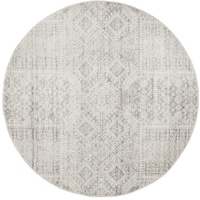 Mirage 351 Silver Round By Rug Culture-200X200CM - ROUND