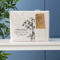 Bamboo Cotton 500 Thread Count Dove Sheet Sets by Park Avenue King
